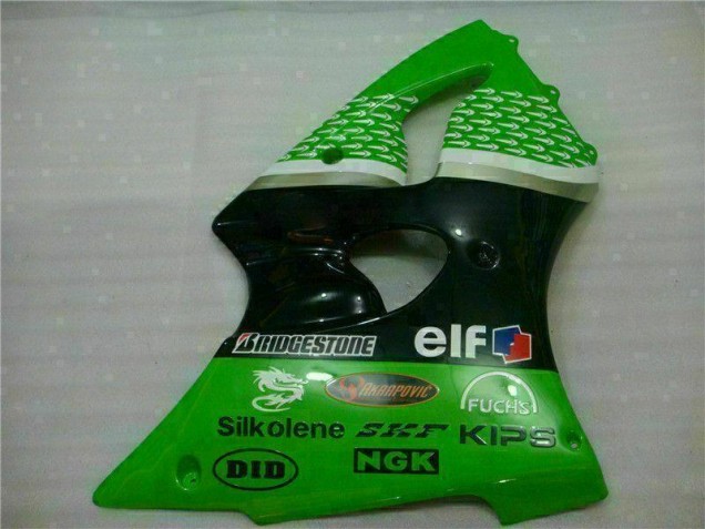 ABS Carenado Kawasaki ZX6R 2000-2002 - Verde Negro ABS Carenado Kawasaki ZX6R 2000-2002 - Verde Negro