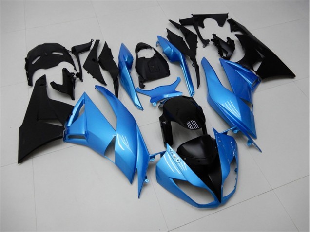 ABS Carenado Kawasaki ZX6R 2009-2012 - Azul Negro ABS Carenado Kawasaki ZX6R 2009-2012 - Azul Negro