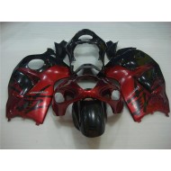 ABS Carenado Suzuki GSXR 1300 Hayabusa 1996-2007 - Rojo Negro