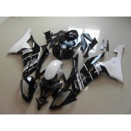ABS Carenado Yamaha R6 2008-2016 - Blanco Negro