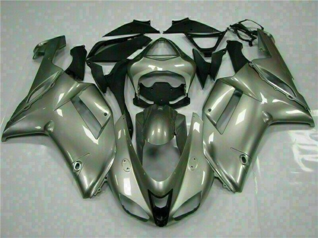 ABS Kits Carenado Kawasaki ZX6R 2007-2008 - Plata ABS Kits Carenado Kawasaki ZX6R 2007-2008 - Plata