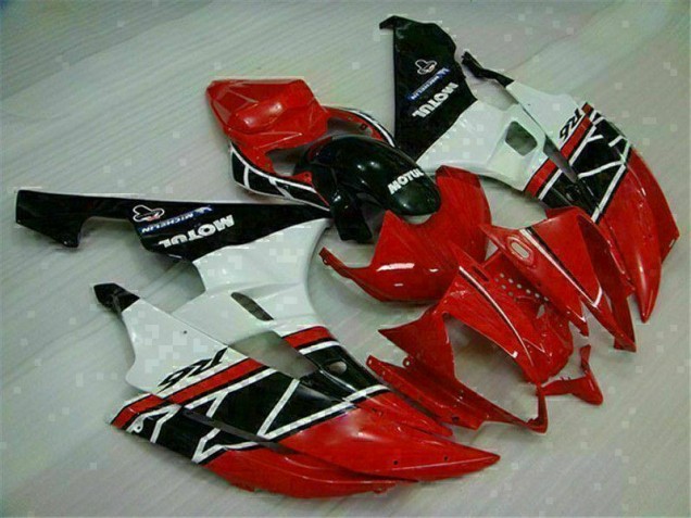ABS Kits Carenado Yamaha R6 2006-2007 - Rojo Blanco ABS Kits Carenado Yamaha R6 2006-2007 - Rojo Blanco