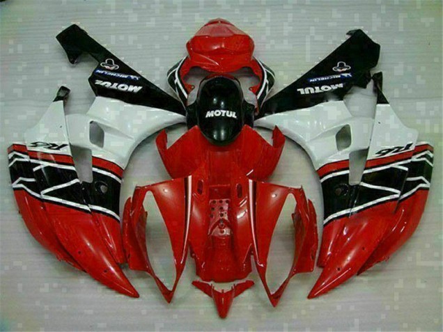 ABS Kits Carenado Yamaha R6 2006-2007 - Rojo Blanco ABS Kits Carenado Yamaha R6 2006-2007 - Rojo Blanco