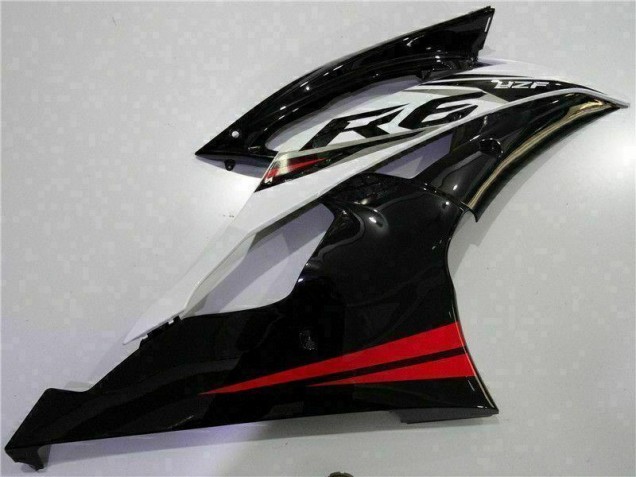 ABS Kits Carenado Yamaha R6 2008-2016 - Rojo Negro ABS Kits Carenado Yamaha R6 2008-2016 - Rojo Negro
