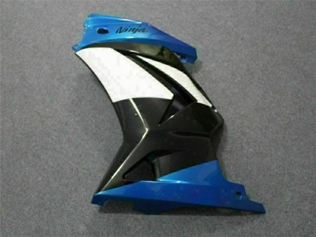 ABS Plástica Kawasaki EX250 2008-2012 - Azul Blanco Negro Ninja ABS Plástica Kawasaki EX250 2008-2012 - Azul Blanco Negro Ninja