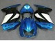 ABS Plástica Kawasaki EX250 2008-2012 - Azul Blanco Negro Ninja ABS Plástica Kawasaki EX250 2008-2012 - Azul Blanco Negro Ninja