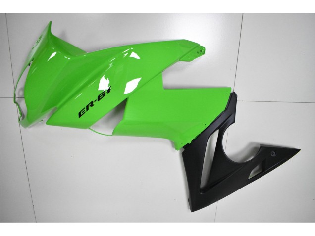 ABS Plástica Kawasaki EX650 2009-2011 - Verde Negro ABS Plástica Kawasaki EX650 2009-2011 - Verde Negro