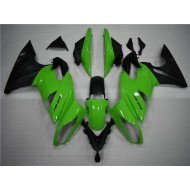 ABS Plástica Kawasaki EX650 2009-2011 - Verde Negro