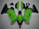 ABS Plástica Kawasaki EX650 2009-2011 - Verde Negro ABS Plástica Kawasaki EX650 2009-2011 - Verde Negro