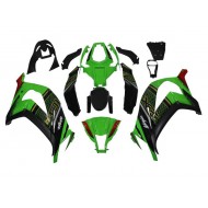 ABS Plástica Kawasaki ZX10R 2011-2015 - Verde Negro