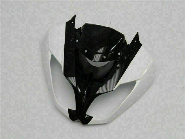 ABS Plástica Kawasaki ZX6R 2009-2012 - Blanco Negro