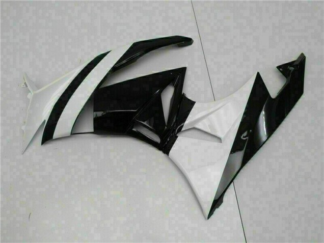ABS Plástica Kawasaki ZX6R 2009-2012 - Blanco Negro