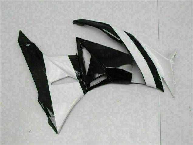 ABS Plástica Kawasaki ZX6R 2009-2012 - Blanco Negro