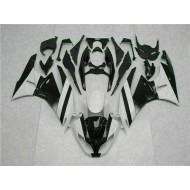 ABS Plástica Kawasaki ZX6R 2009-2012 - Blanco Negro