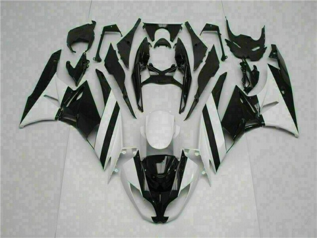 ABS Plástica Kawasaki ZX6R 2009-2012 - Blanco Negro