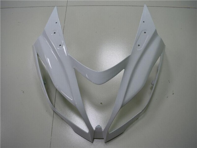 ABS Plástica Kawasaki ZX6R 2013-2018 - Blanco Negro ABS Plástica Kawasaki ZX6R 2013-2018 - Blanco Negro