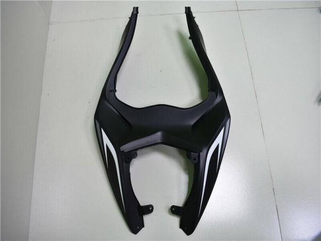 ABS Plástica Kawasaki ZX6R 2013-2018 - Blanco Negro ABS Plástica Kawasaki ZX6R 2013-2018 - Blanco Negro