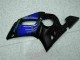 ABS Plástica Yamaha R6 1998-2002 - Azul Negro ABS Plástica Yamaha R6 1998-2002 - Azul Negro