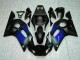ABS Plástica Yamaha R6 1998-2002 - Azul Negro ABS Plástica Yamaha R6 1998-2002 - Azul Negro