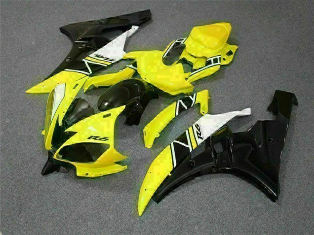 ABS Plástica Yamaha R6 2006-2007 - Amarillo ABS Plástica Yamaha R6 2006-2007 - Amarillo
