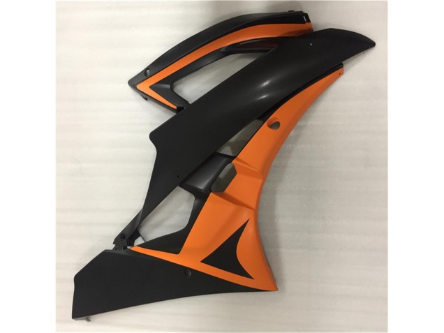 ABS Plástica Yamaha R6 2006-2007 - Naranja Negro ABS Plástica Yamaha R6 2006-2007 - Naranja Negro