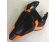 ABS Plástica Yamaha R6 2006-2007 - Naranja Negro ABS Plástica Yamaha R6 2006-2007 - Naranja Negro