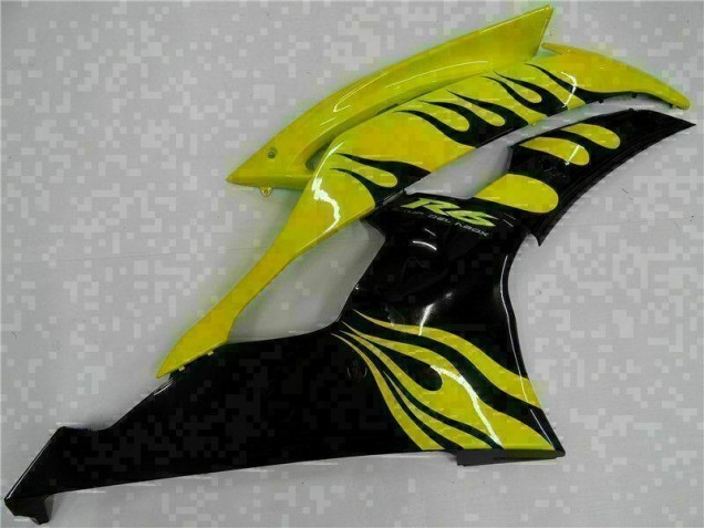 ABS Plástica Yamaha R6 2008-2016 - Amarillo Negro ABS Plástica Yamaha R6 2008-2016 - Amarillo Negro