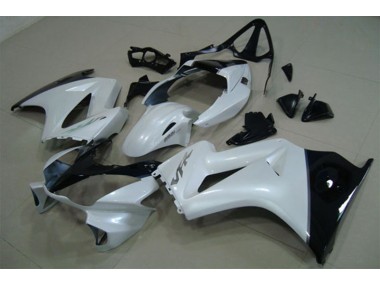 ABS Plástico Honda VFR 800 2002-2013 - Blanco Negro