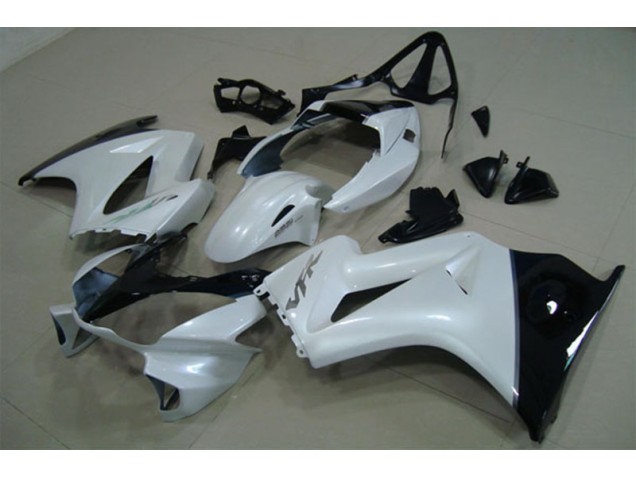 ABS Plástico Honda VFR 800 2002-2013 - Blanco Negro