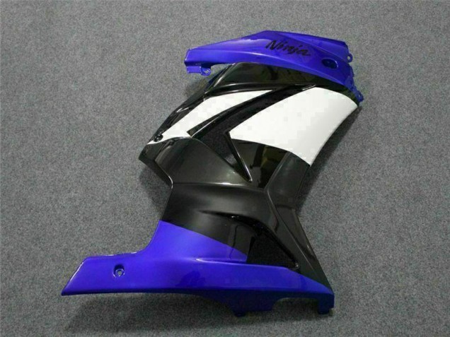 ABS Plástico Kawasaki EX250 2008-2012 - Azul Blanco Negro Ninja ABS Plástico Kawasaki EX250 2008-2012 - Azul Blanco Negro Ninja