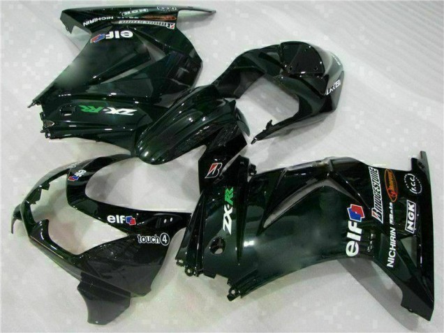 ABS Plástico Kawasaki EX250 2008-2012 - Negro ABS Plástico Kawasaki EX250 2008-2012 - Negro