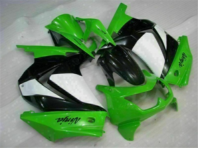 ABS Plástico Kawasaki EX250 2008-2012 - Verde Negro Ninja ABS Plástico Kawasaki EX250 2008-2012 - Verde Negro Ninja
