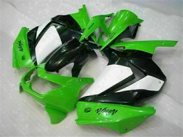 ABS Plástico Kawasaki EX250 2008-2012 - Verde Negro Ninja ABS Plástico Kawasaki EX250 2008-2012 - Verde Negro Ninja