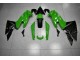 ABS Plástico Kawasaki EX650 2009-2011 - Verde Negro ABS Plástico Kawasaki EX650 2009-2011 - Verde Negro