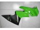 ABS Plástico Kawasaki EX650 2009-2011 - Verde Negro ABS Plástico Kawasaki EX650 2009-2011 - Verde Negro