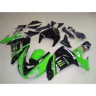 ABS Plástico Kawasaki ZX10R 2006-2007 - Verde Monster