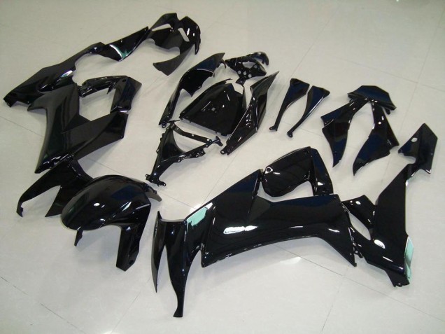 ABS Plástico Kawasaki ZX10R 2008-2010 - Brillante Negro ABS Plástico Kawasaki ZX10R 2008-2010 - Brillante Negro
