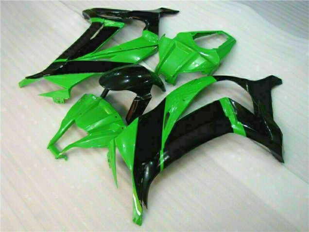 ABS Plástico Kawasaki ZX10R 2011-2015 - Verde Negro