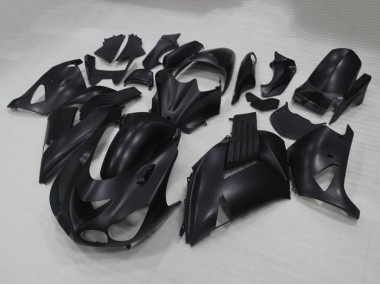 ABS Plástico Kawasaki ZX14R ZZR 1400 2006-2011 - Negro Mate