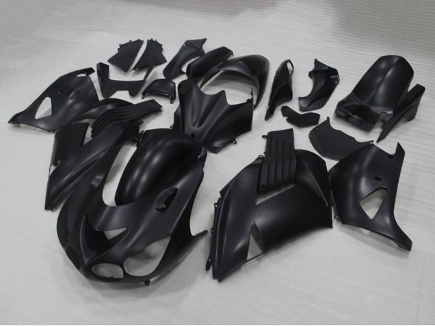 ABS Plástico Kawasaki ZX14R ZZR 1400 2006-2011 - Negro Mate ABS Plástico Kawasaki ZX14R ZZR 1400 2006-2011 - Negro Mate