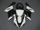 ABS Plástico Kawasaki ZX6R 2005-2006 - Negro Blanco ABS Plástico Kawasaki ZX6R 2005-2006 - Negro Blanco