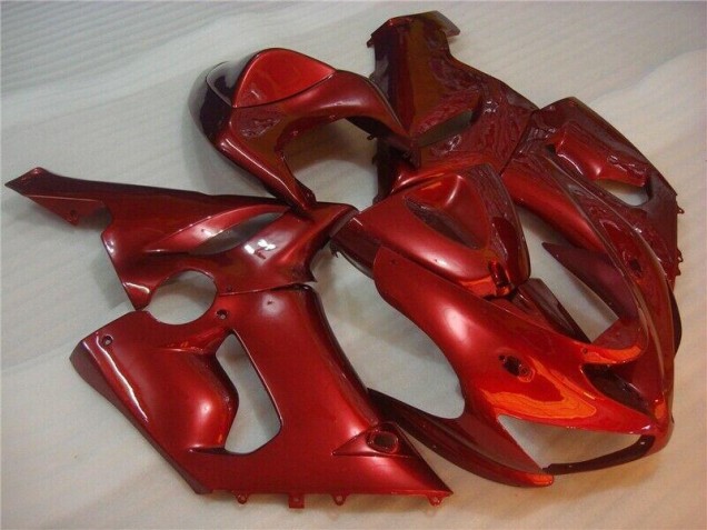 ABS Plástico Kawasaki ZX6R 2005-2006 - Rojo ABS Plástico Kawasaki ZX6R 2005-2006 - Rojo