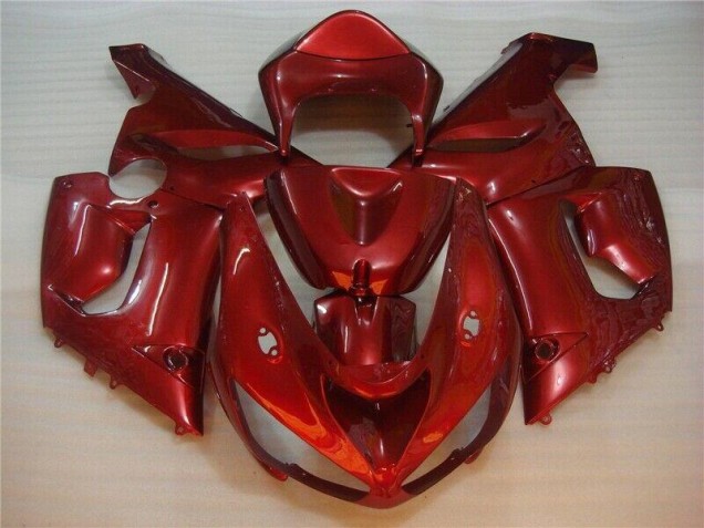 ABS Plástico Kawasaki ZX6R 2005-2006 - Rojo ABS Plástico Kawasaki ZX6R 2005-2006 - Rojo