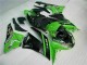 ABS Plástico Kawasaki ZX6R 2009-2012 - Verde Negro ABS Plástico Kawasaki ZX6R 2009-2012 - Verde Negro