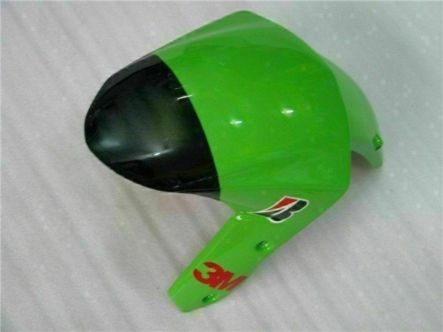 ABS Plástico Kawasaki ZX6R 2009-2012 - Verde Negro ABS Plástico Kawasaki ZX6R 2009-2012 - Verde Negro