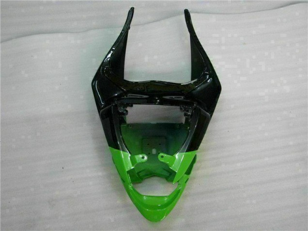 ABS Plástico Kawasaki ZX6R 2009-2012 - Verde Negro ABS Plástico Kawasaki ZX6R 2009-2012 - Verde Negro
