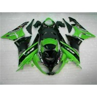 ABS Plástico Kawasaki ZX6R 2009-2012 - Verde Negro