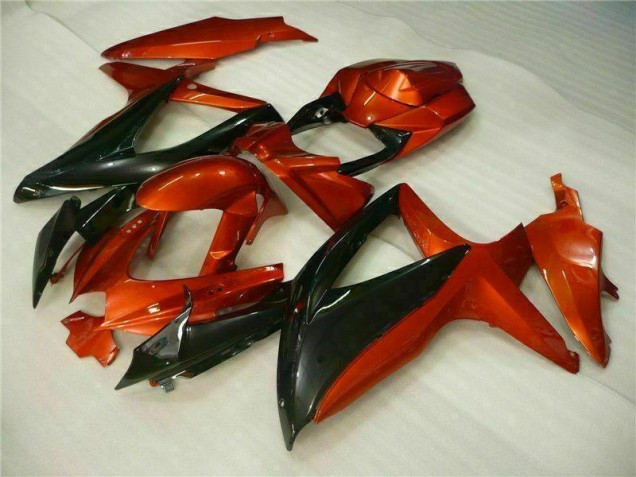 ABS Plástico Suzuki GSXR 600 / 750 K8 2008-2010 - Rojo Negro ABS Plástico Suzuki GSXR 600 / 750 K8 2008-2010 - Rojo Negro