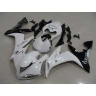 ABS Plástico Yamaha R1 2004-2006 - Blanco Negro