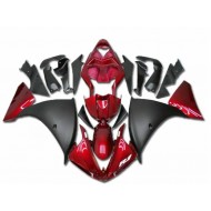 ABS Plástico Yamaha R1 2009-2011 - Rojo Negro